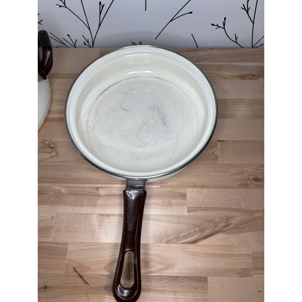 VTG Enamel Floral 8.75
